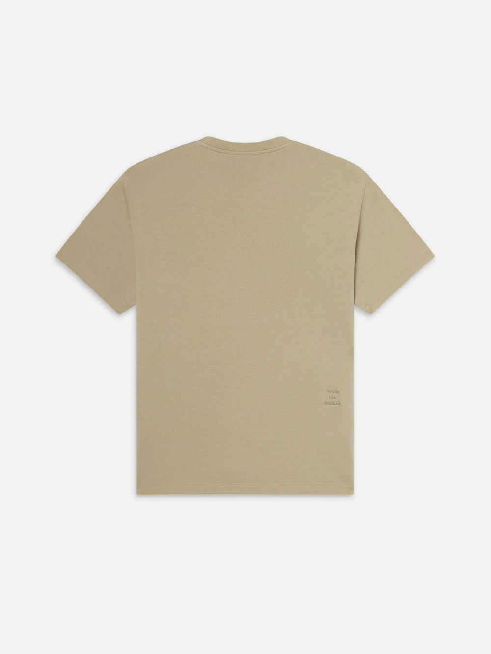 Frame Duo Fold Tee In Dusty Sage