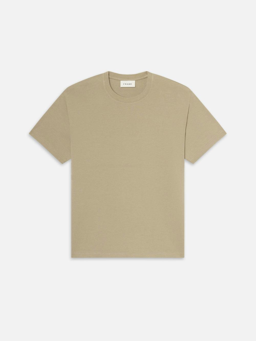 frame Duo Fold Tee in Dusty Sage
