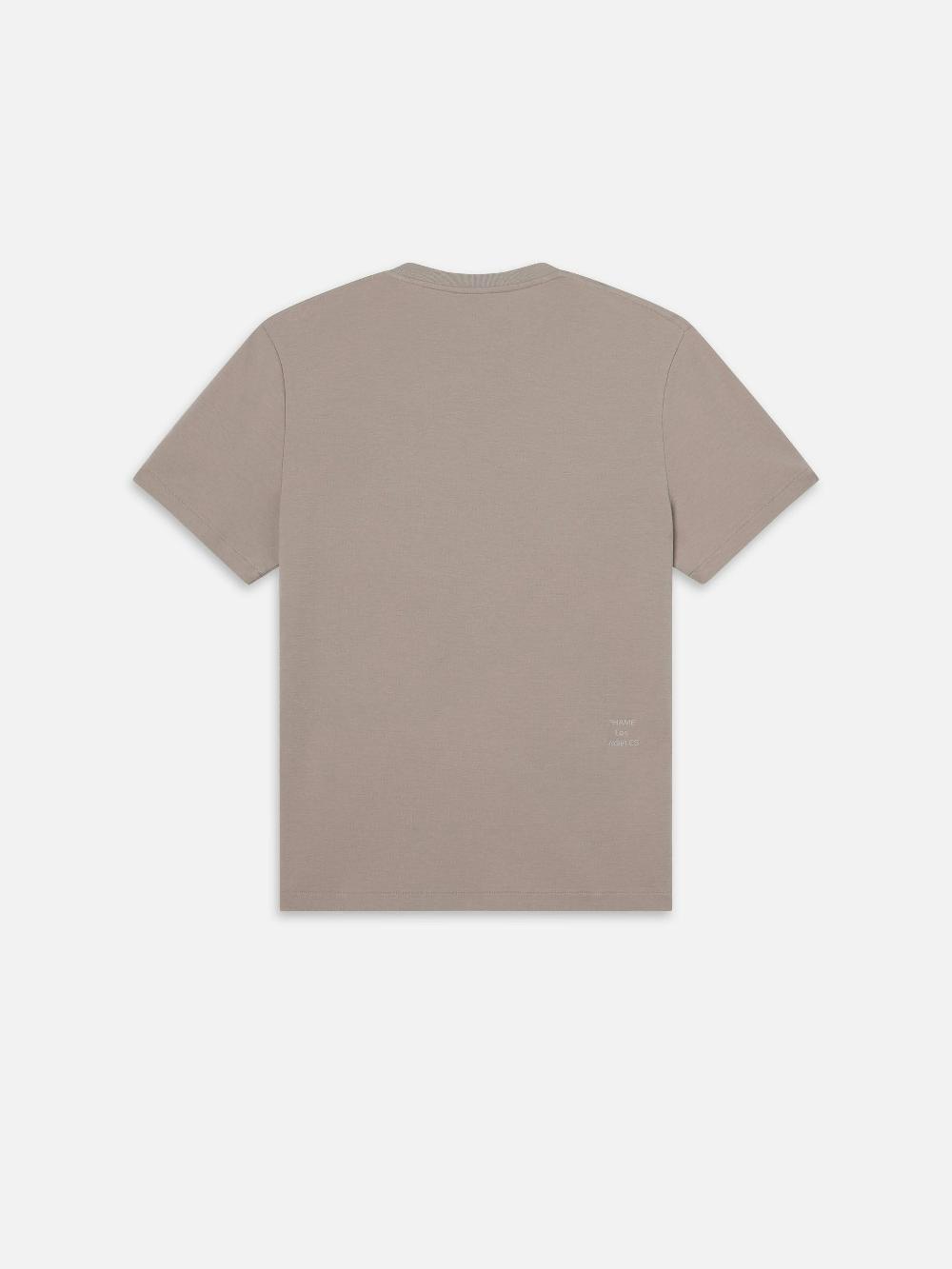 Frame Duo Fold Tee In Storm Grey