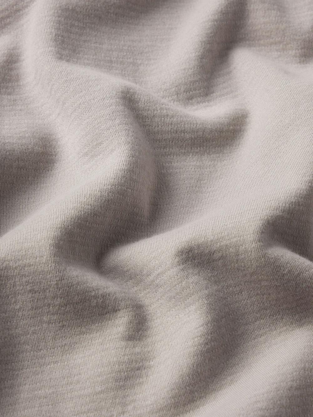 Frame Duo Fold Tee In Storm Grey