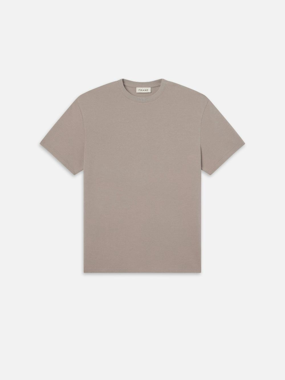 frame Duo Fold Tee in Storm Grey