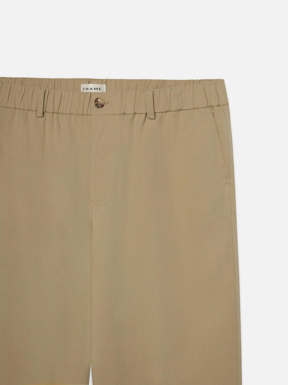 Frame Easy Trousers In Oxford Beige