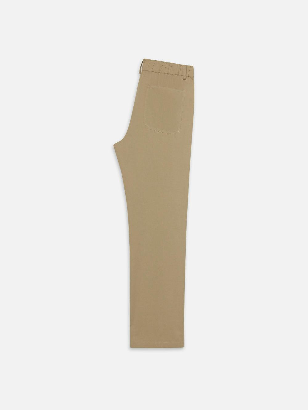 Frame Easy Trousers In Oxford Beige