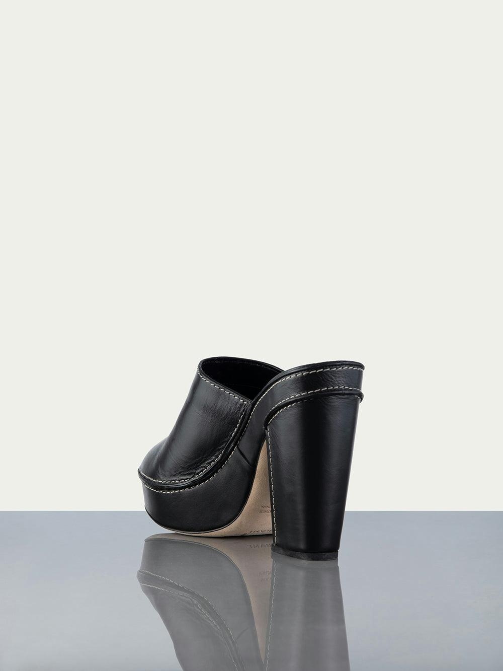Frame Elio Clog In Noir