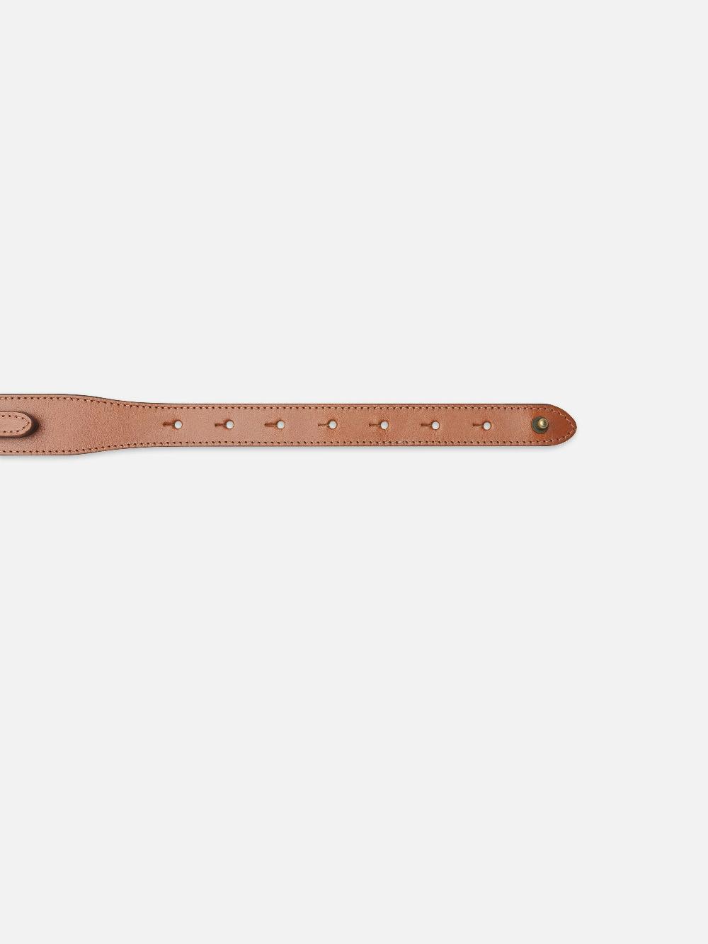 Frame Equestrian Belt In Cognac