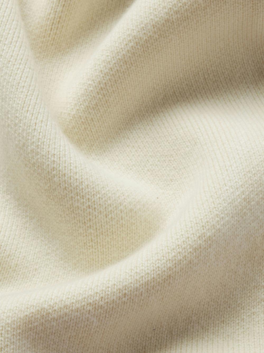 Frame Jacquard Fringe Coat In Stone