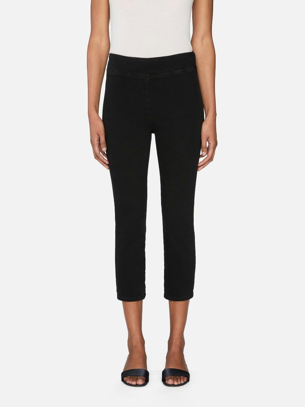 Frame Jetset Weekend Capri In Sheen Noir