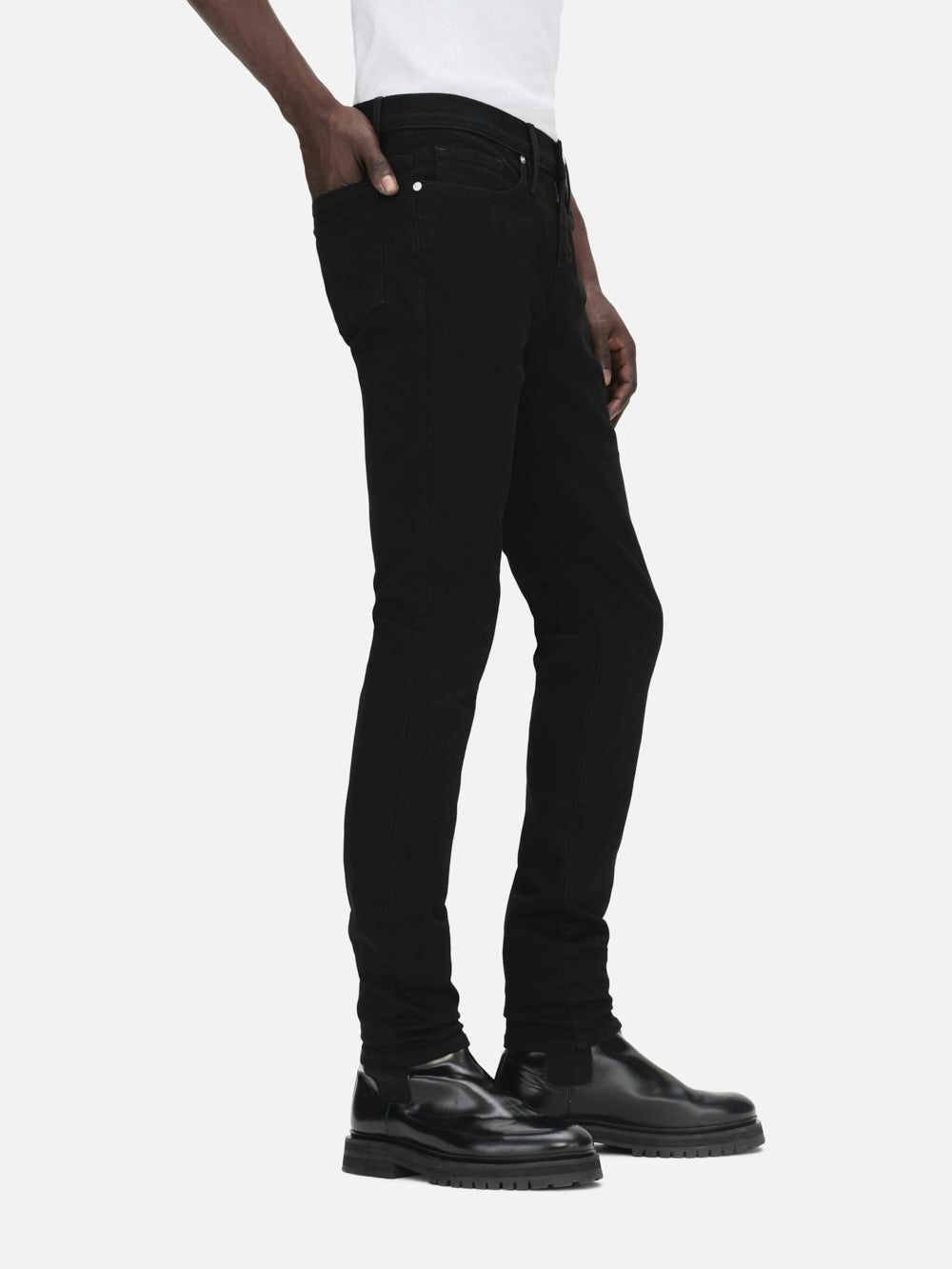 Frame L'Homme Skinny In Noir