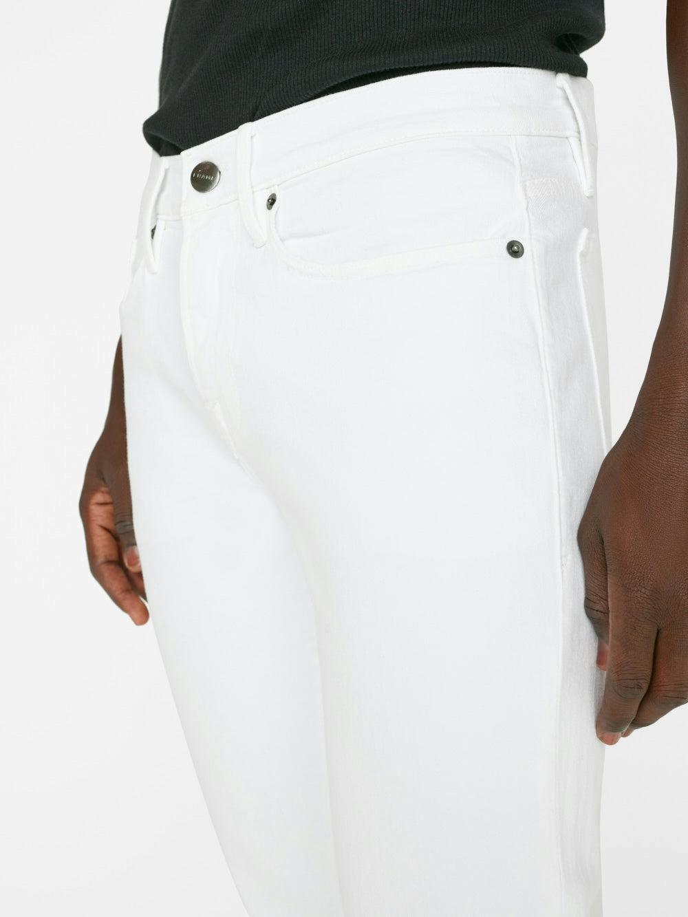 Frame L'Homme Slim Crop In Blanc