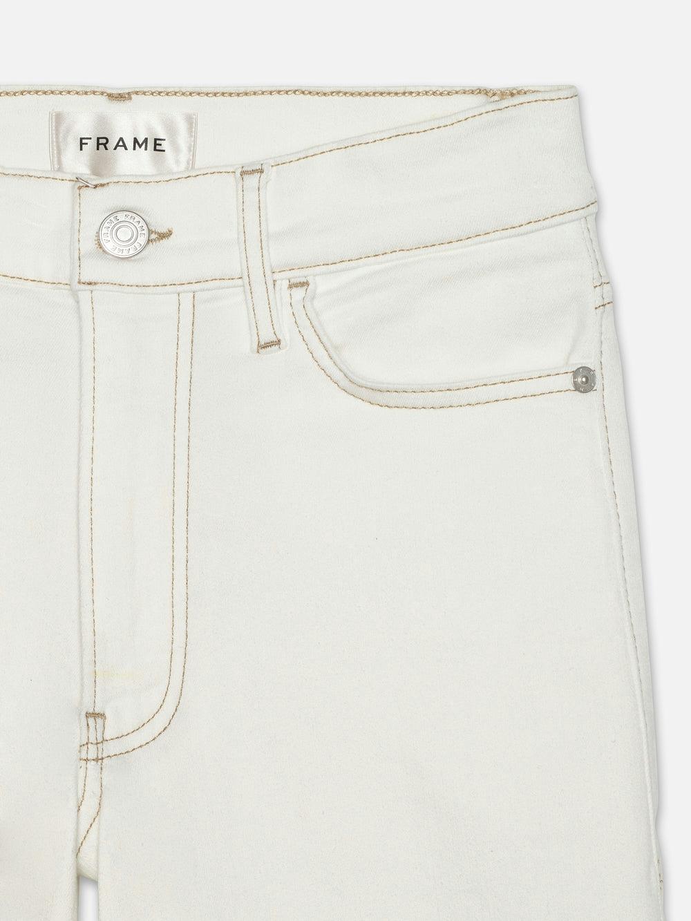 Frame Le Palazzo Crop In Au Natural Clean