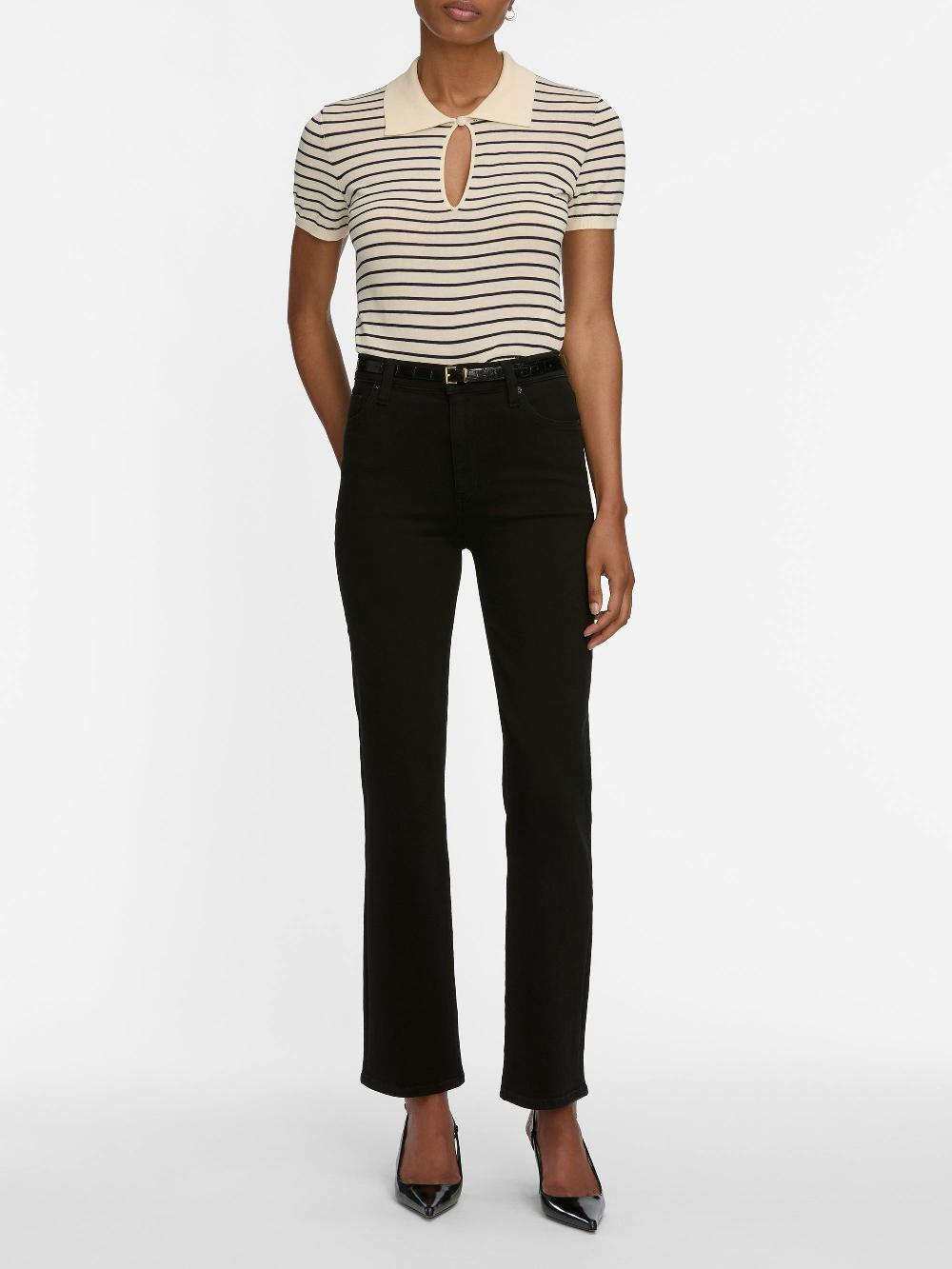 Frame Le Sleek Straight In Black