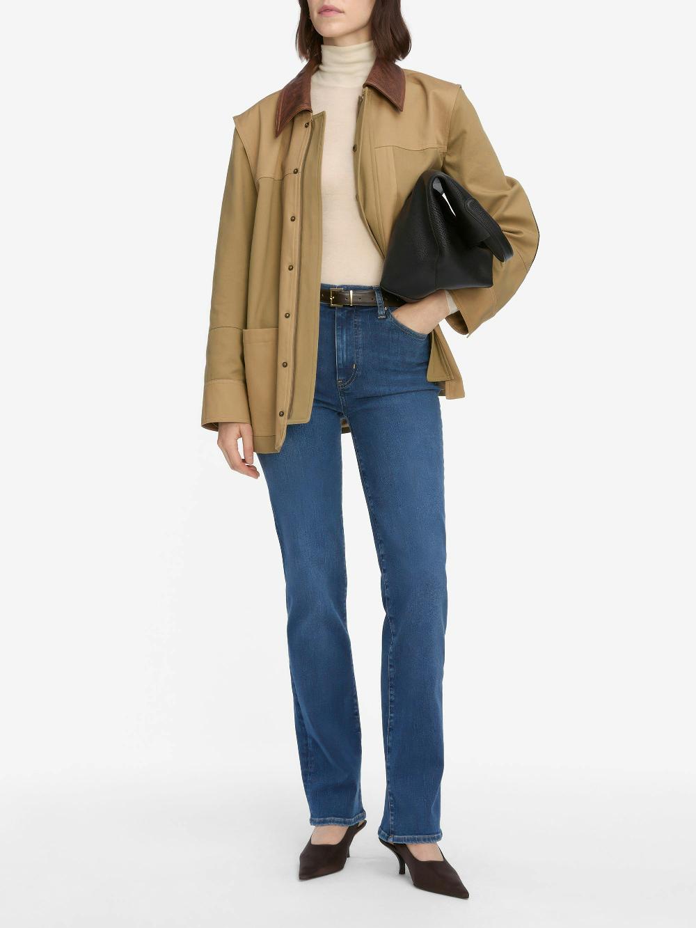 Frame Le Sleek Straight Long In Femma