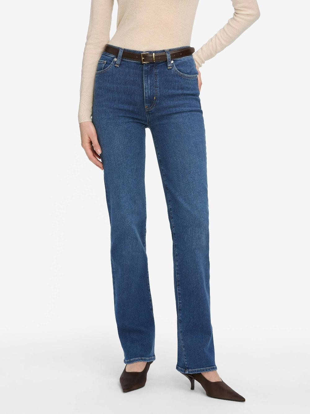 Frame Le Sleek Straight Long In Femma