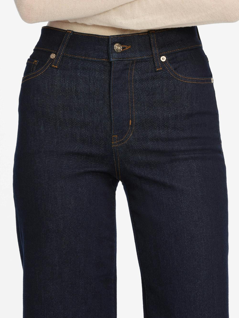 Frame Le Slim Palazzo Crop In Rinse