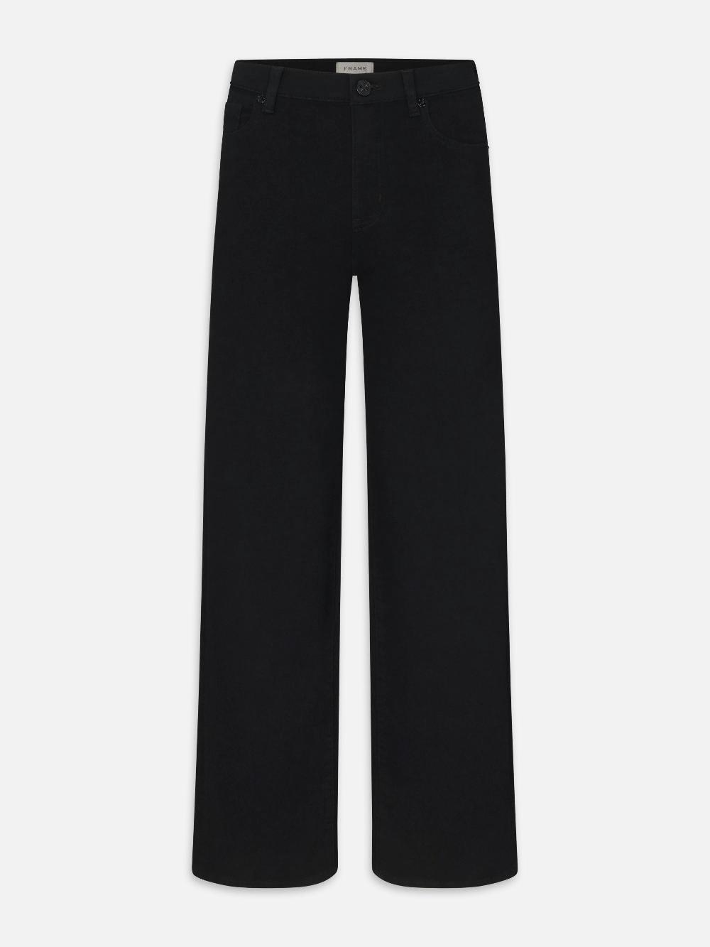 frame Le Slim Palazzo in Black