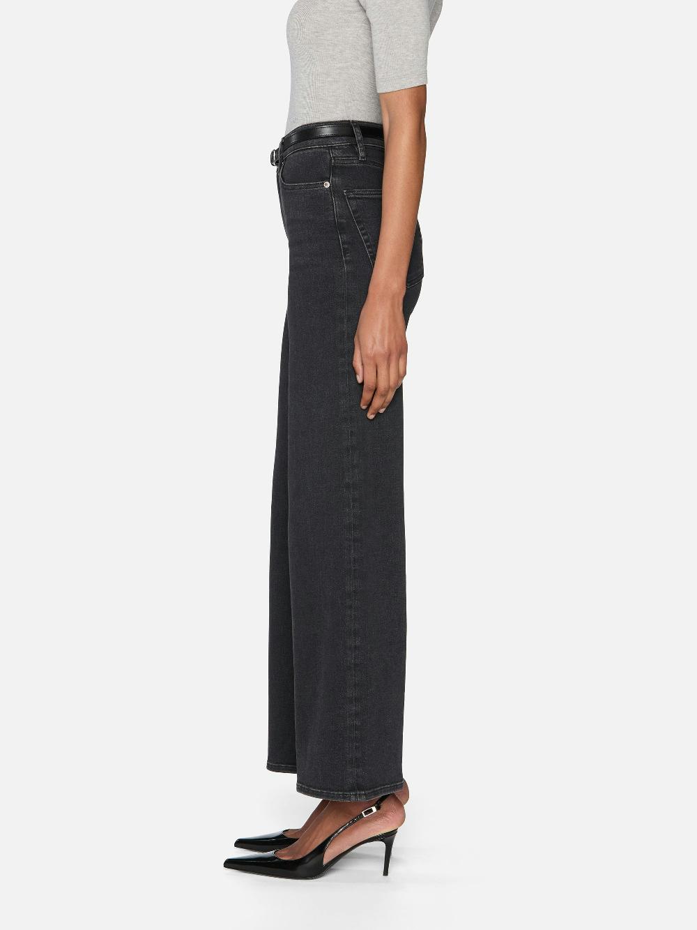 Frame Le Slim Palazzo In Destroyer