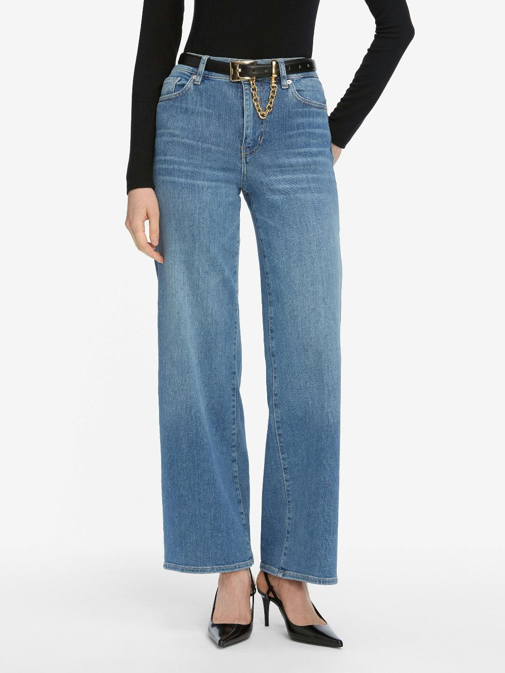 Frame Le Slim Palazzo In Drizzle