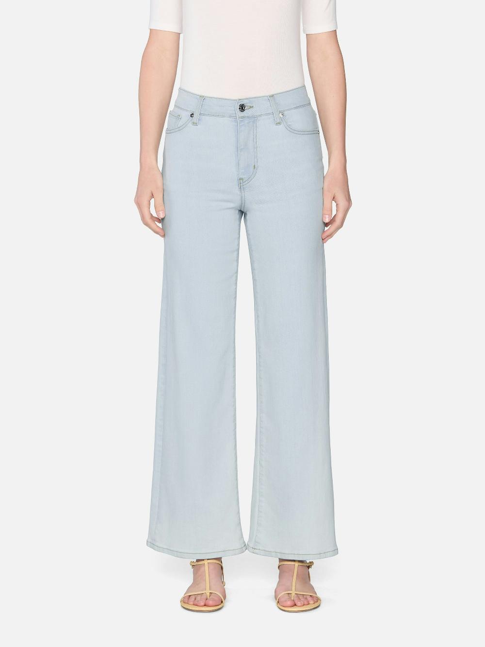 Frame Le Slim Palazzo In Feather