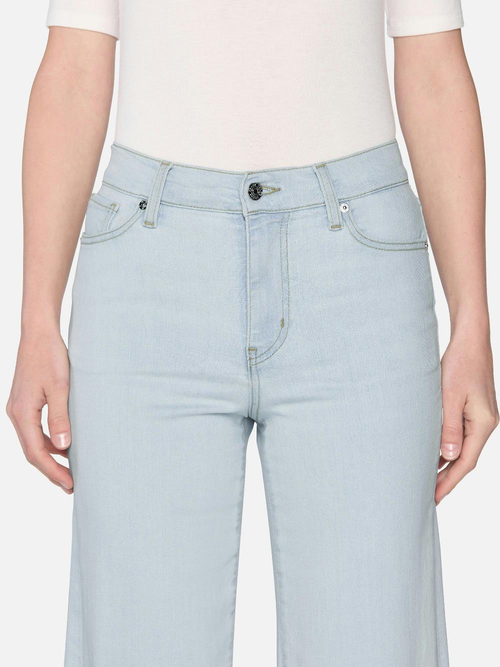 Frame Le Slim Palazzo In Feather