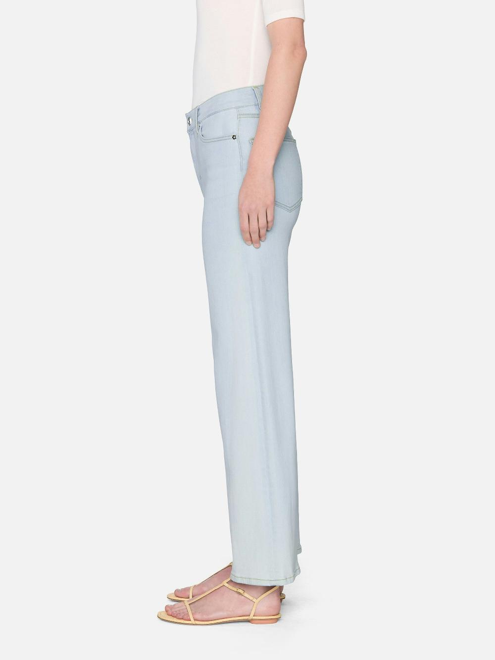 Frame Le Slim Palazzo In Feather