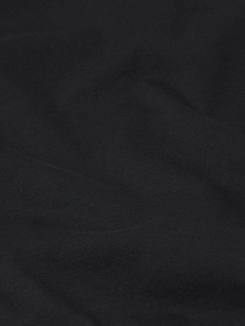 Frame Light Cotton Tee In Black