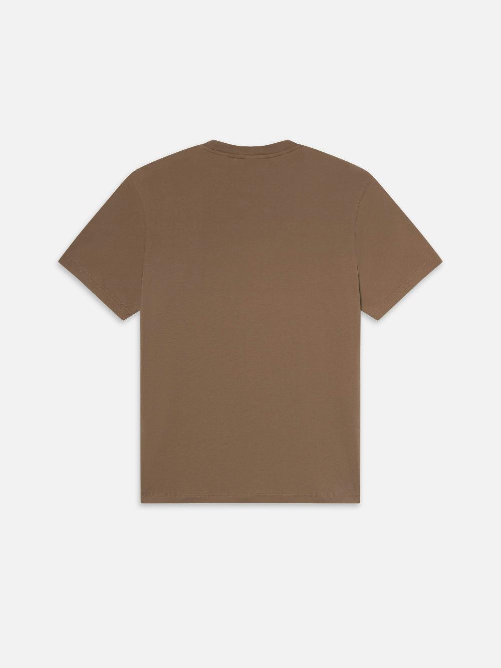 Frame Light Cotton Tee In Mauve