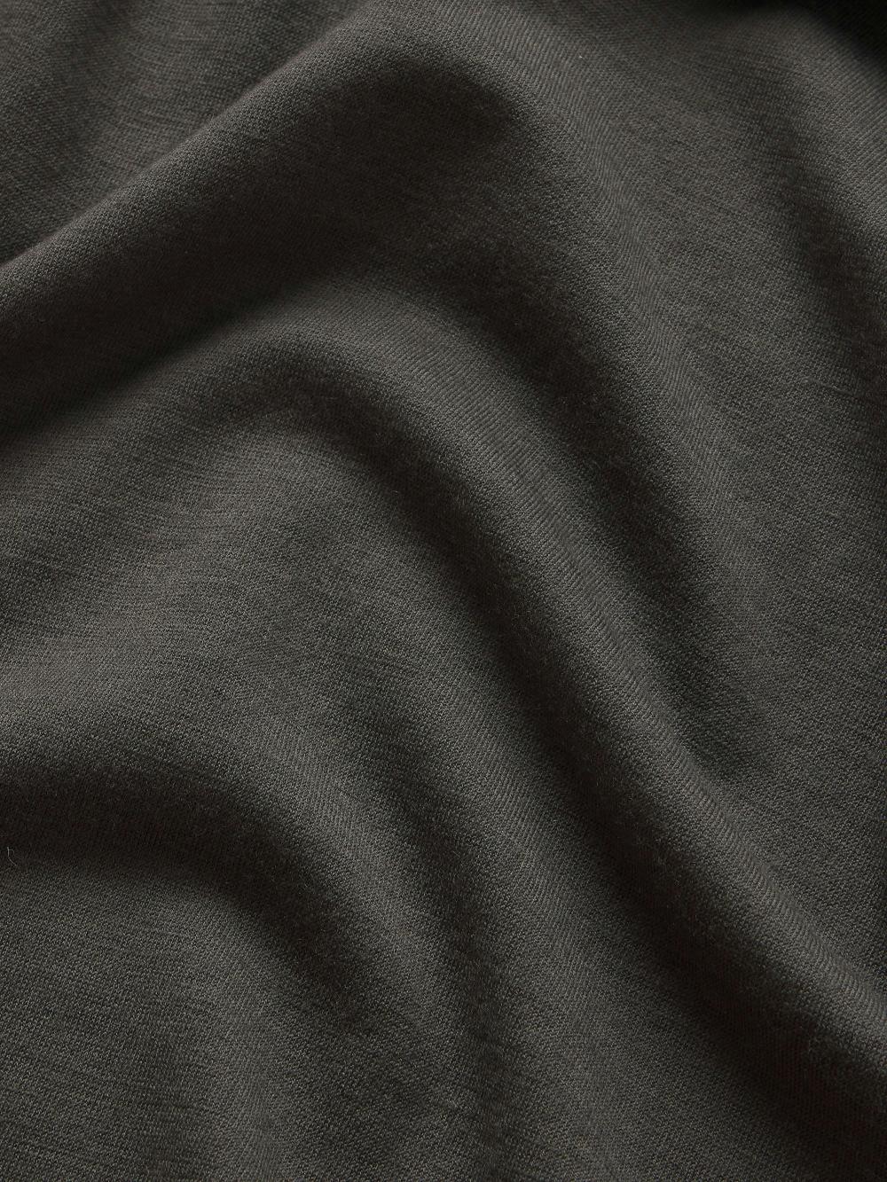 Frame Long Sleeve Woolen Tee In Taupe