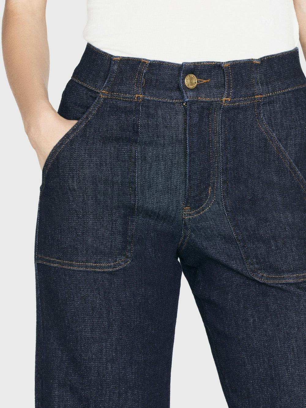 Frame Modern Pocket Jean In Rinse