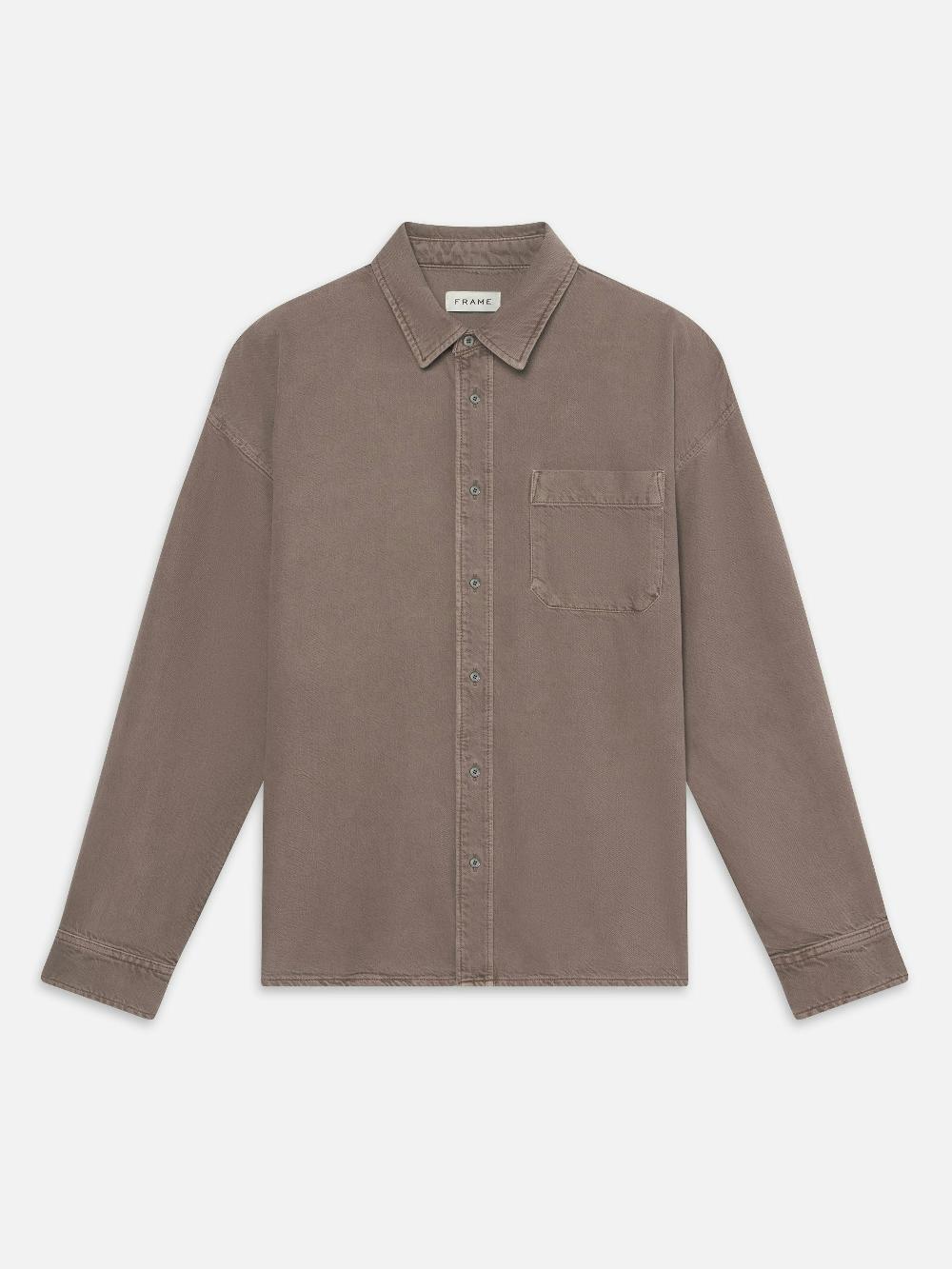 frame Modern Shirt in Mauve