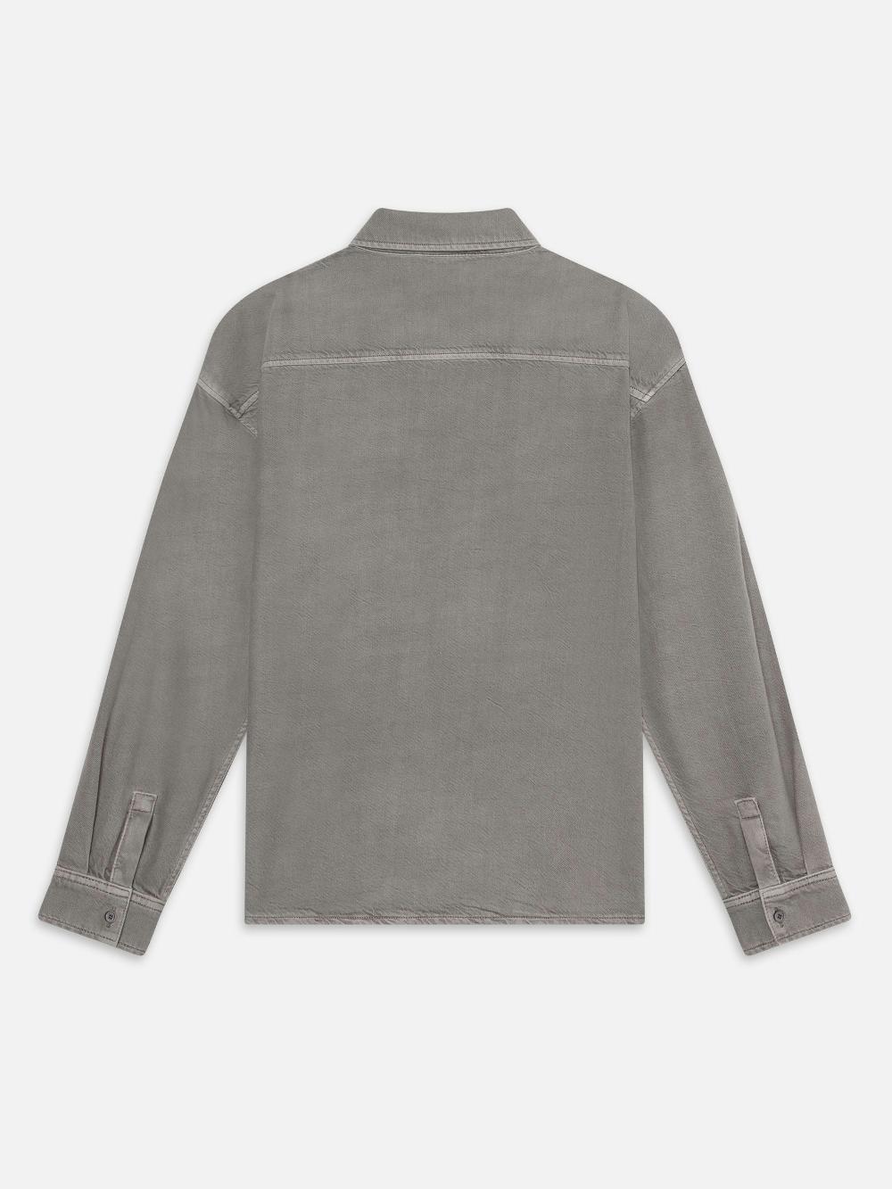Frame Modern Shirt In Storm Grey