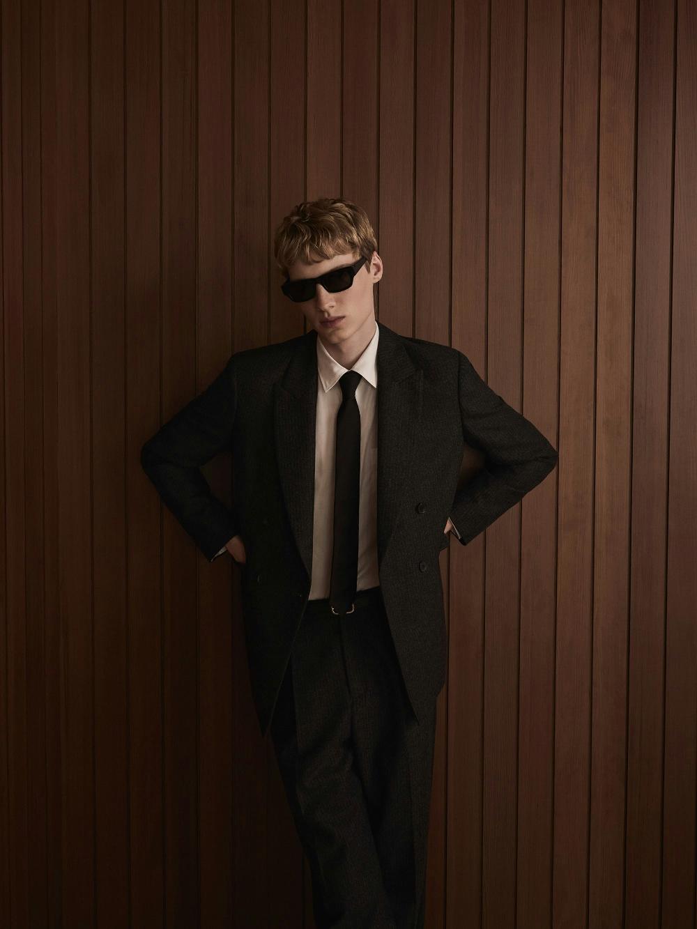 Frame Oxford Shirt In White