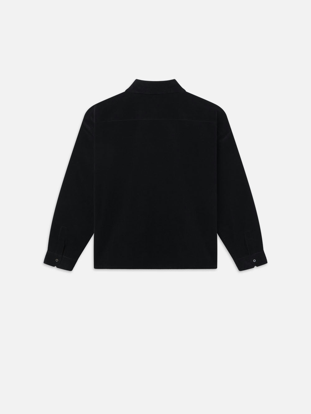 Frame Relaxed Corduroy Overshirt In Dark Navy