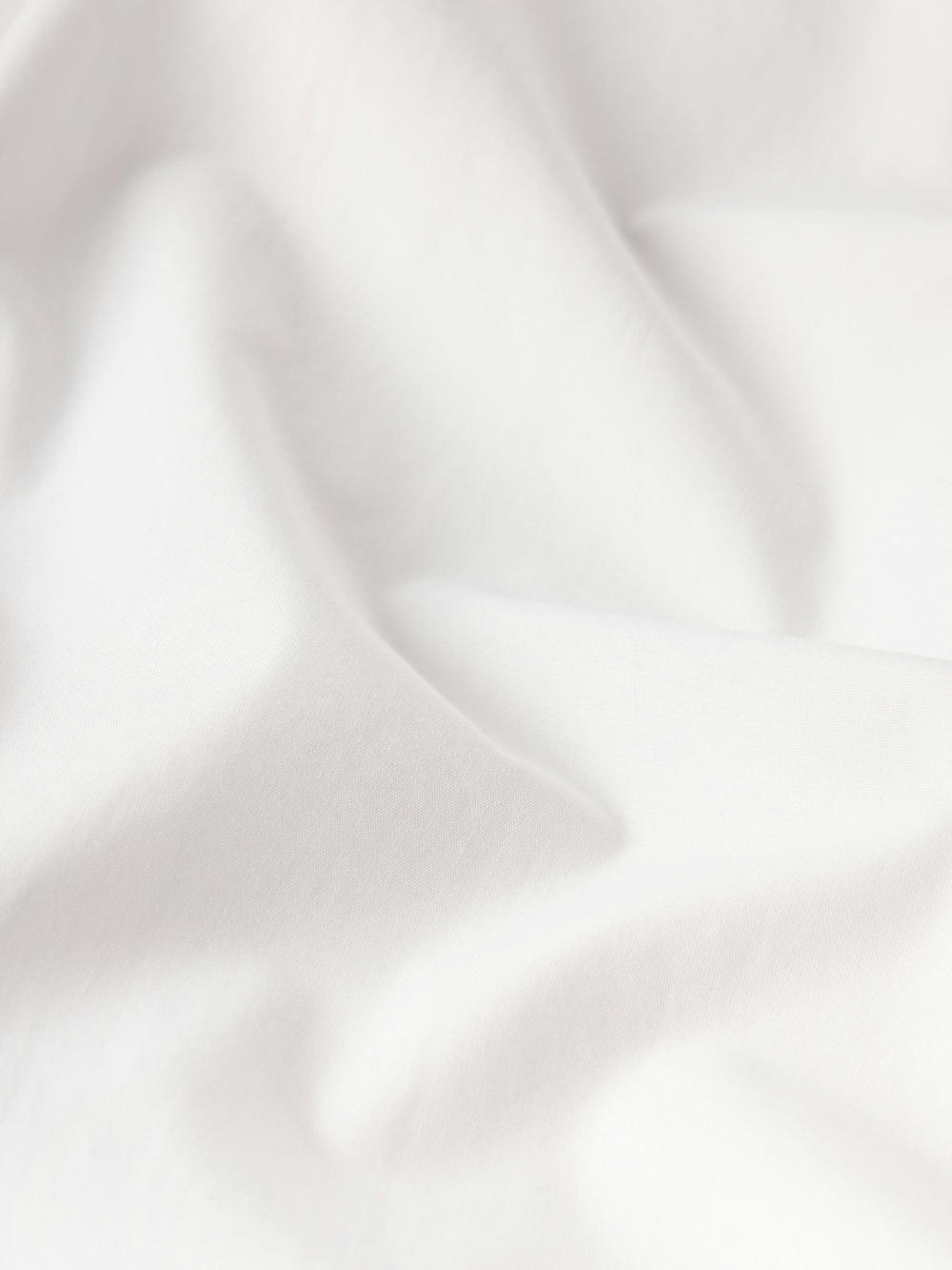 Frame Relaxed Cotton Shirt In White