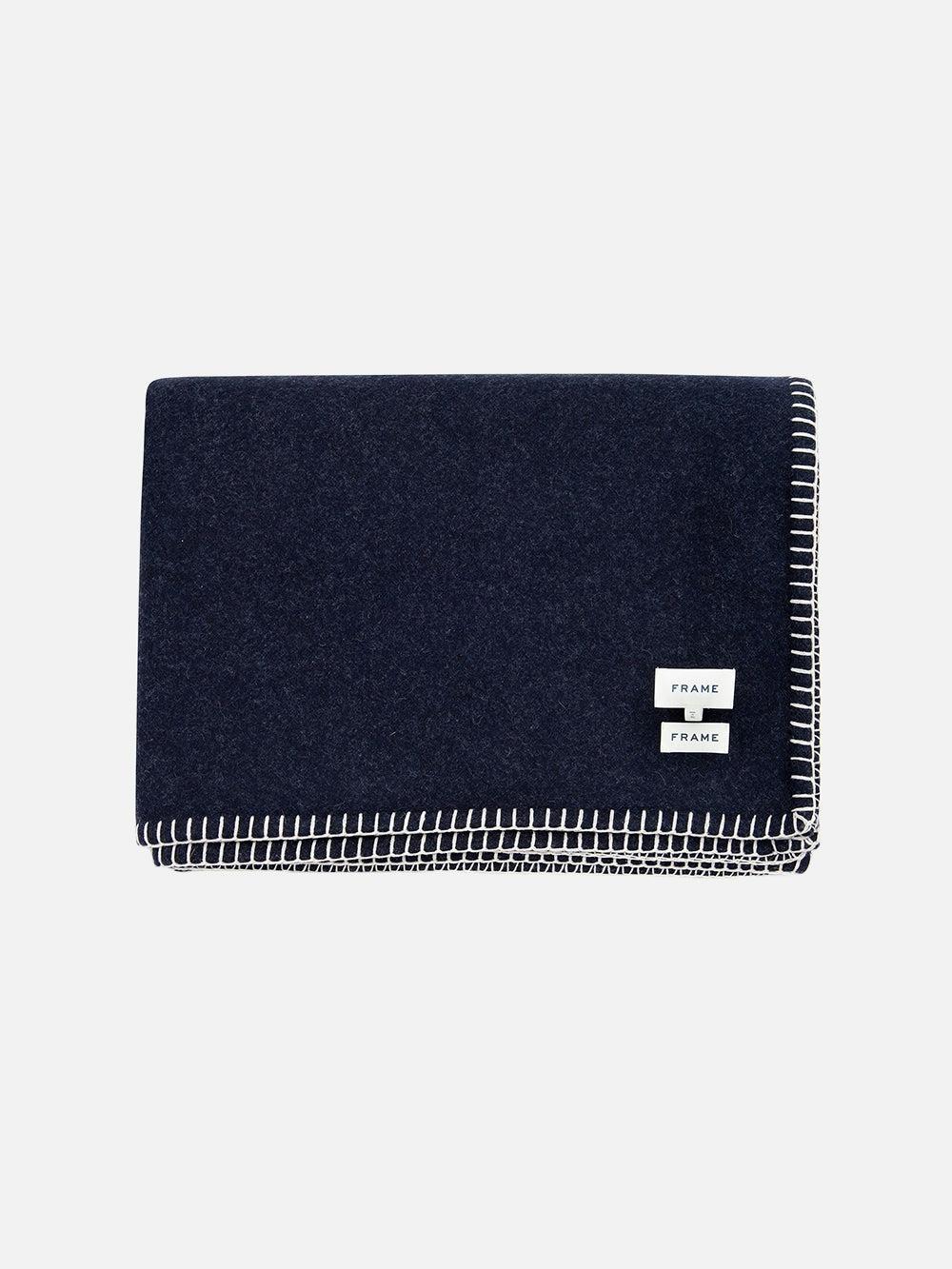 Frame Ritz Blanket In Navy