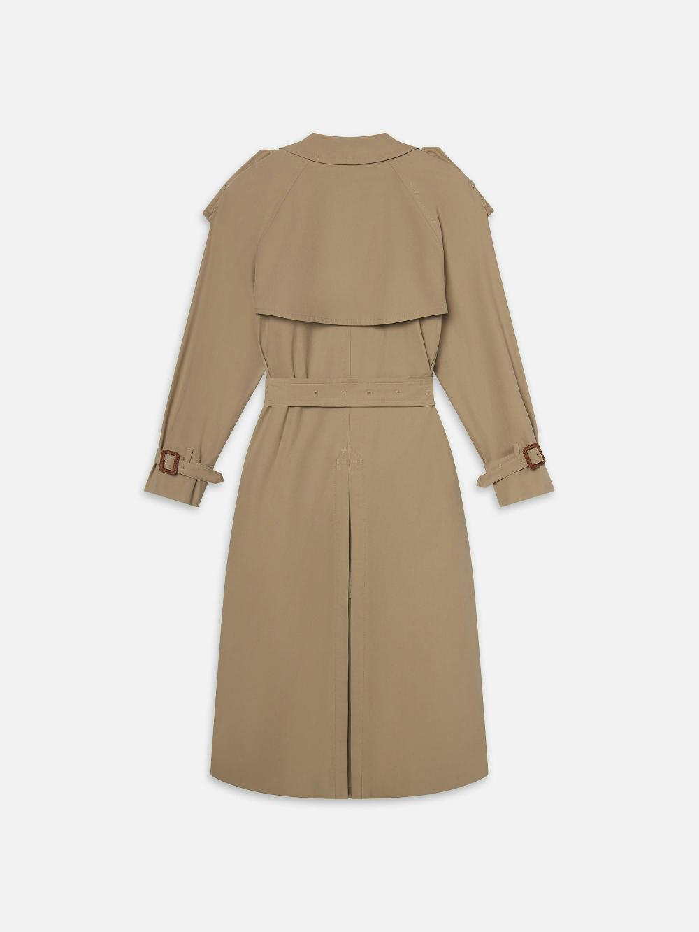 Frame Ritz Classic Trench In Warm Taupe
