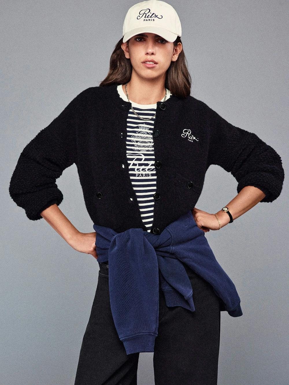 Frame Ritz Cotton Hat In Cream