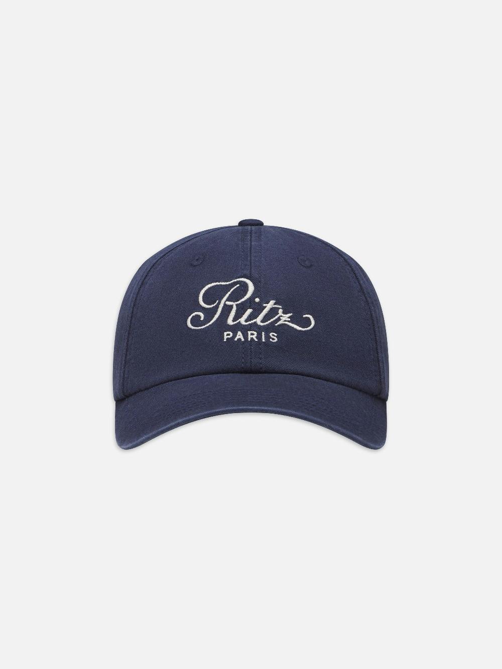 frame Ritz Cotton Hat in Navy