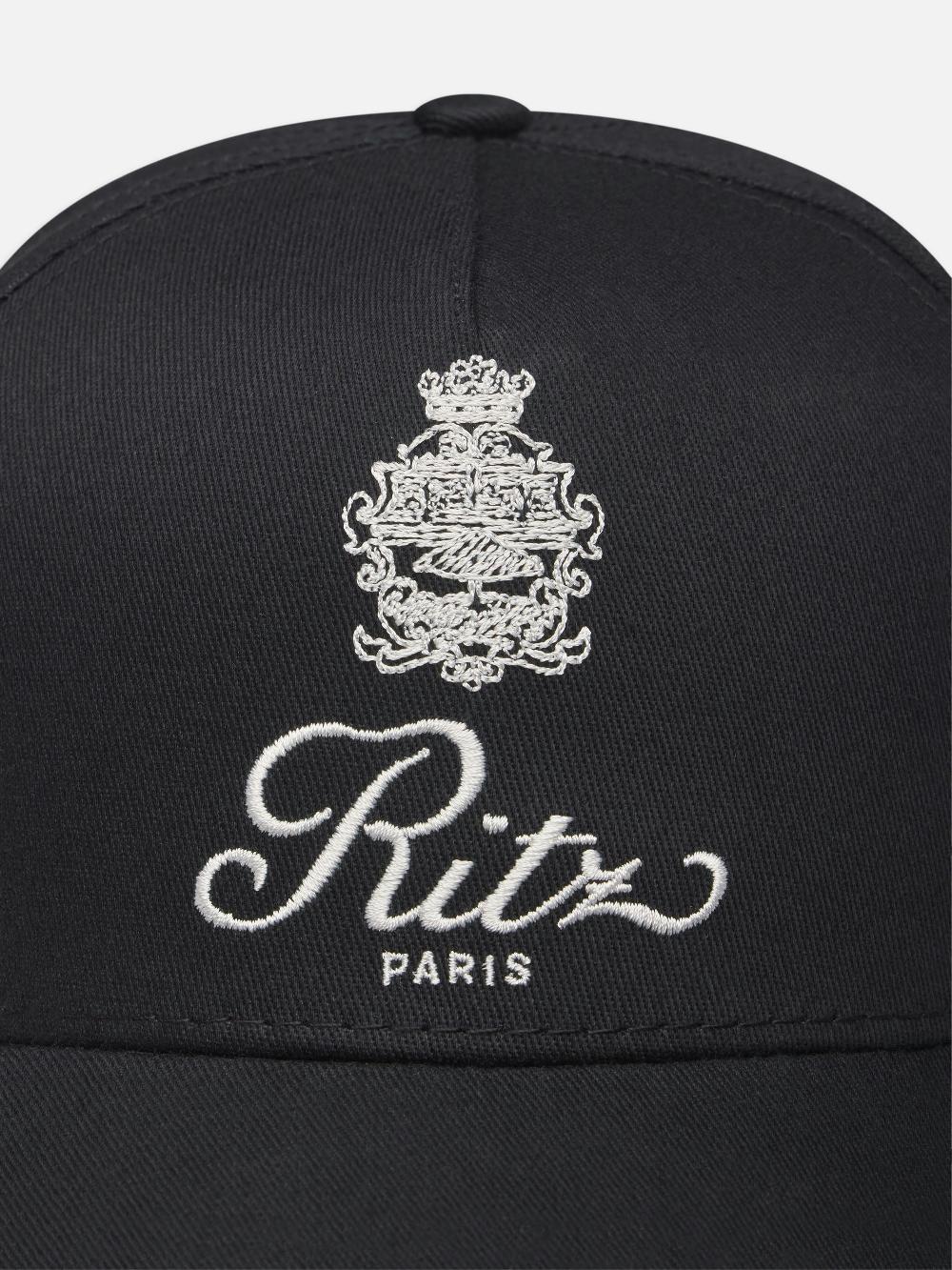 Frame Ritz Cotton Trucker Hat In Black