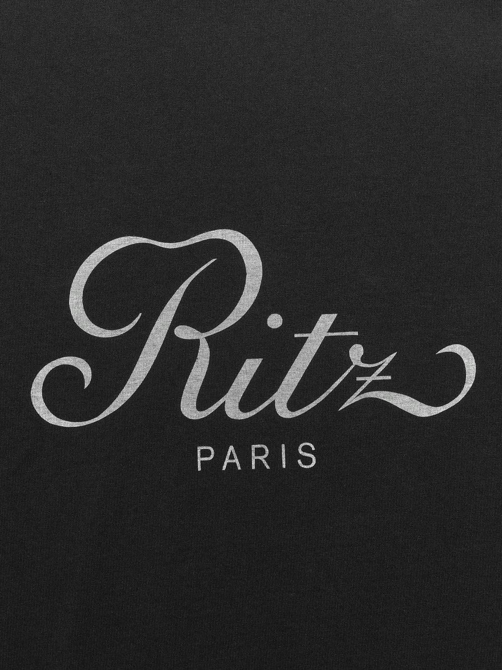 Frame Ritz Men's Cropped Relaxed T Shirt In Black