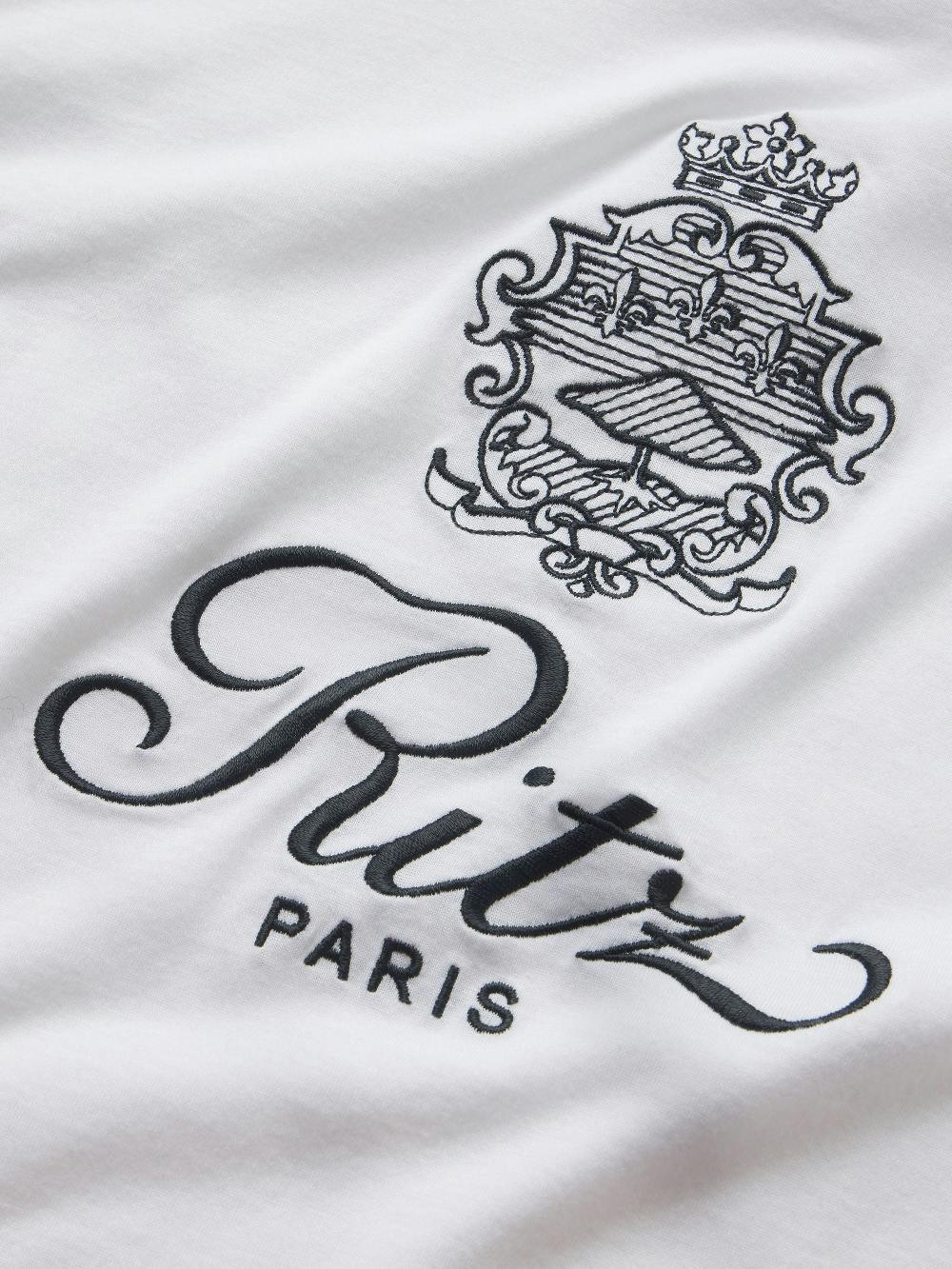 Frame Ritz Solid Baby Tee In White