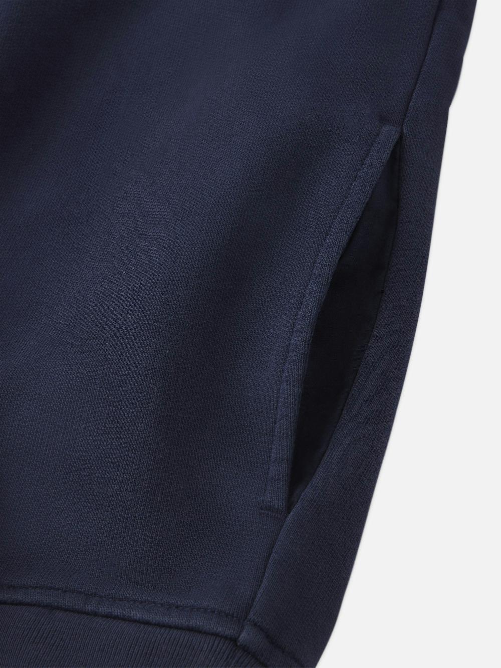 Frame Ritz Unisex Tonal Logo Crewneck In Dark Navy