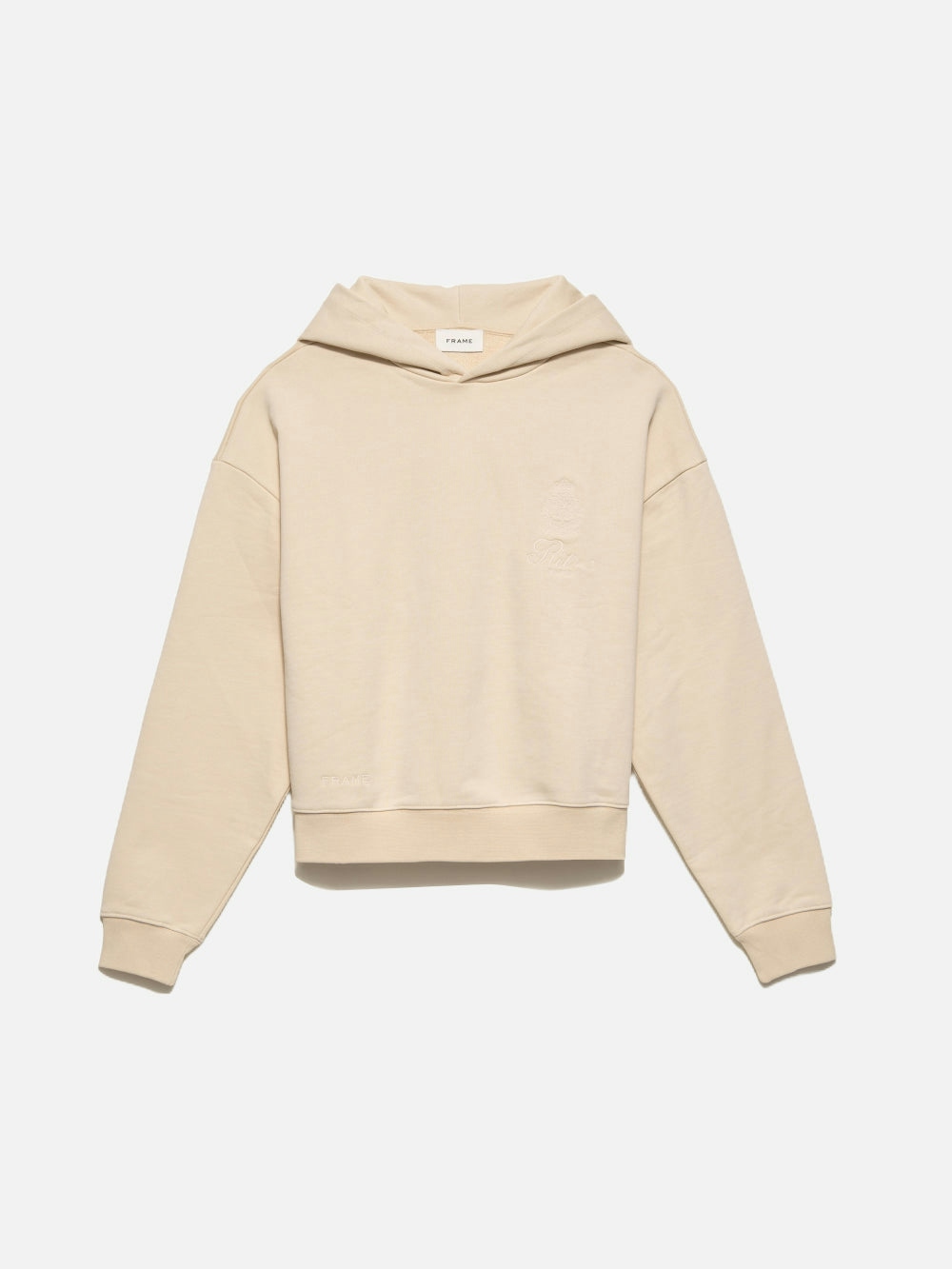 frame Ritz Women Room Service Hoodie in Ritz Pink