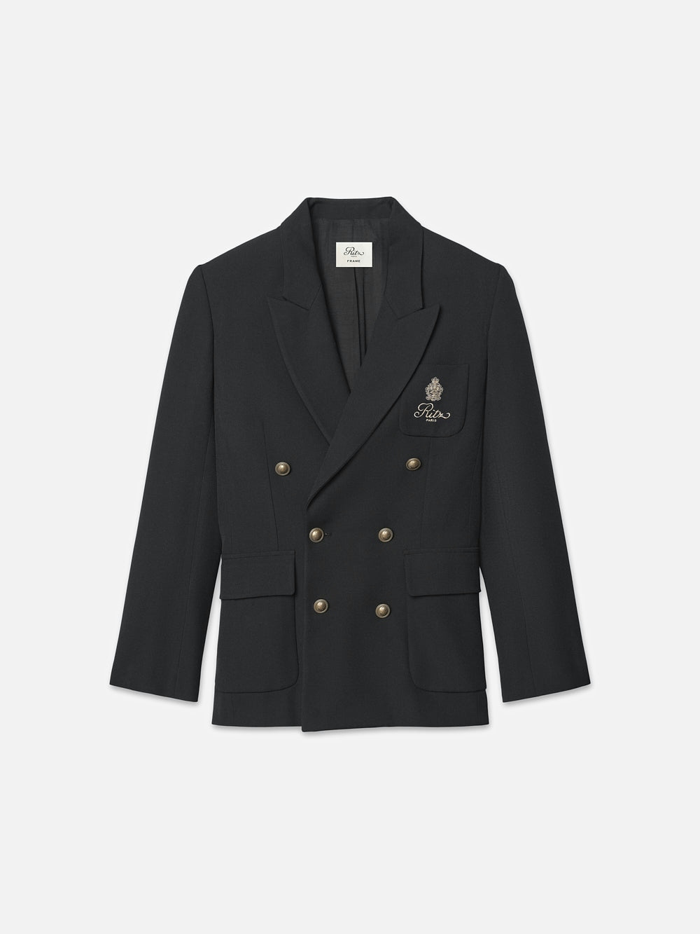 frame Ritz Women's Club Blazer in Black