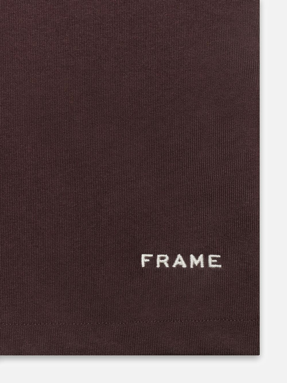 Frame Ritz Women's Tee In Bordeaux
