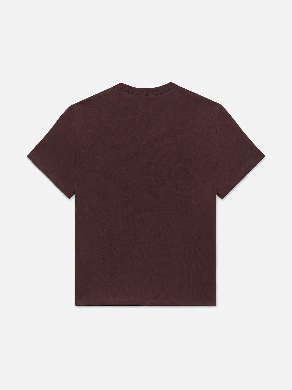 Frame Ritz Women's Tee In Bordeaux