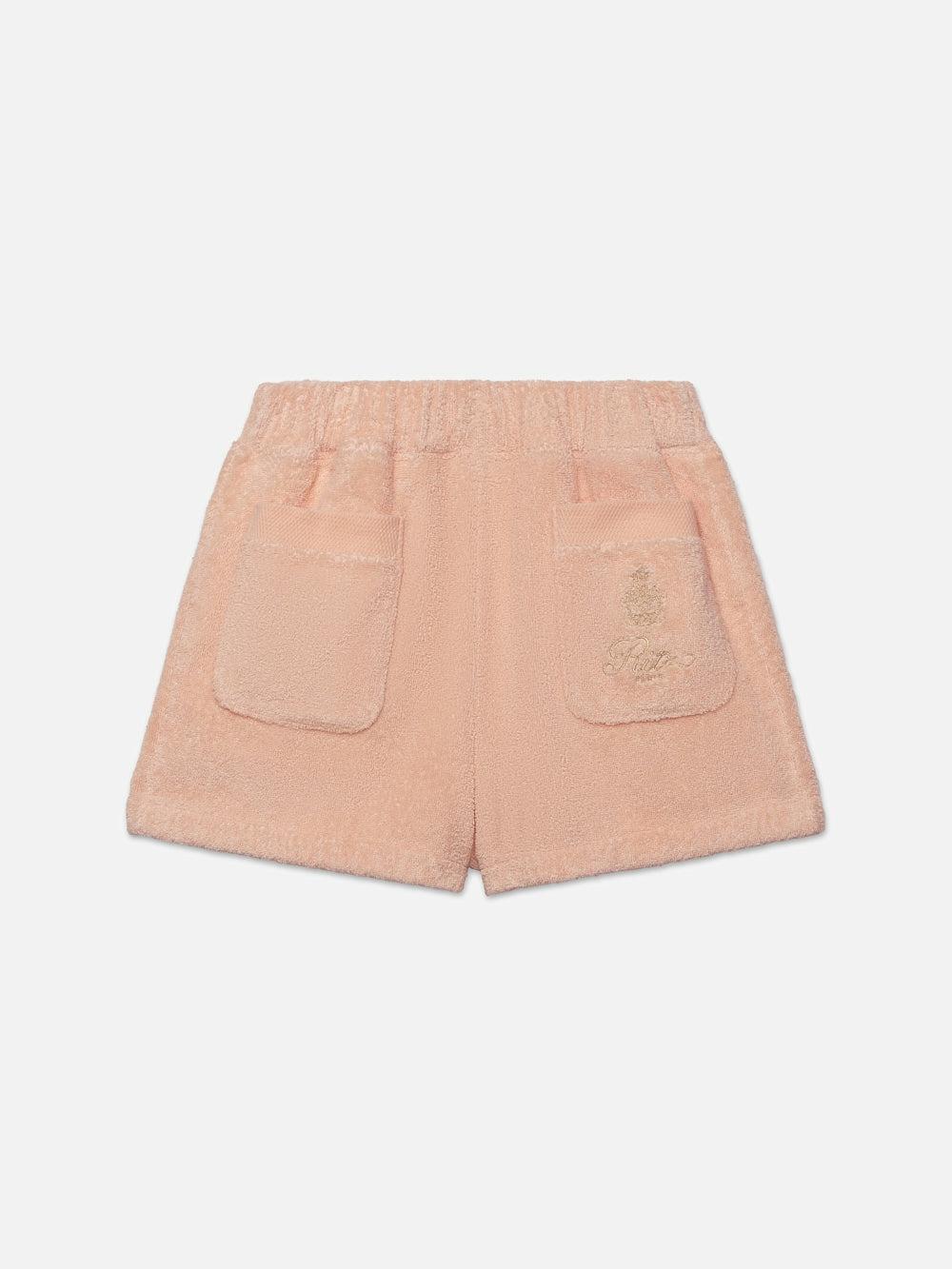 frame Ritz Women's Terry Short in Ritz Pink