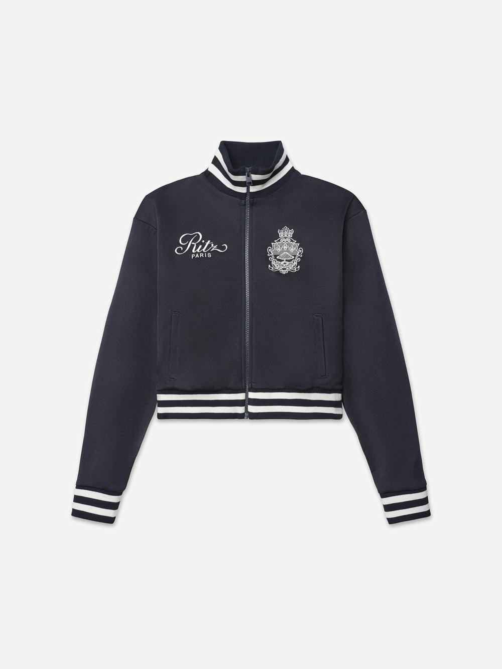 frame Ritz Women's Track Suit Jacket in Navy