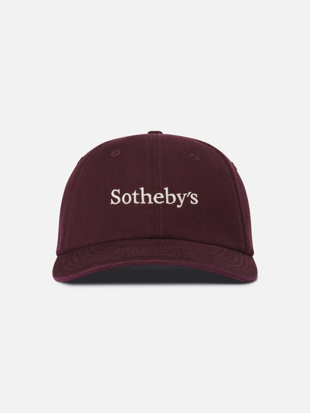 frame Sotheby's Baseball Cap in Burgundy