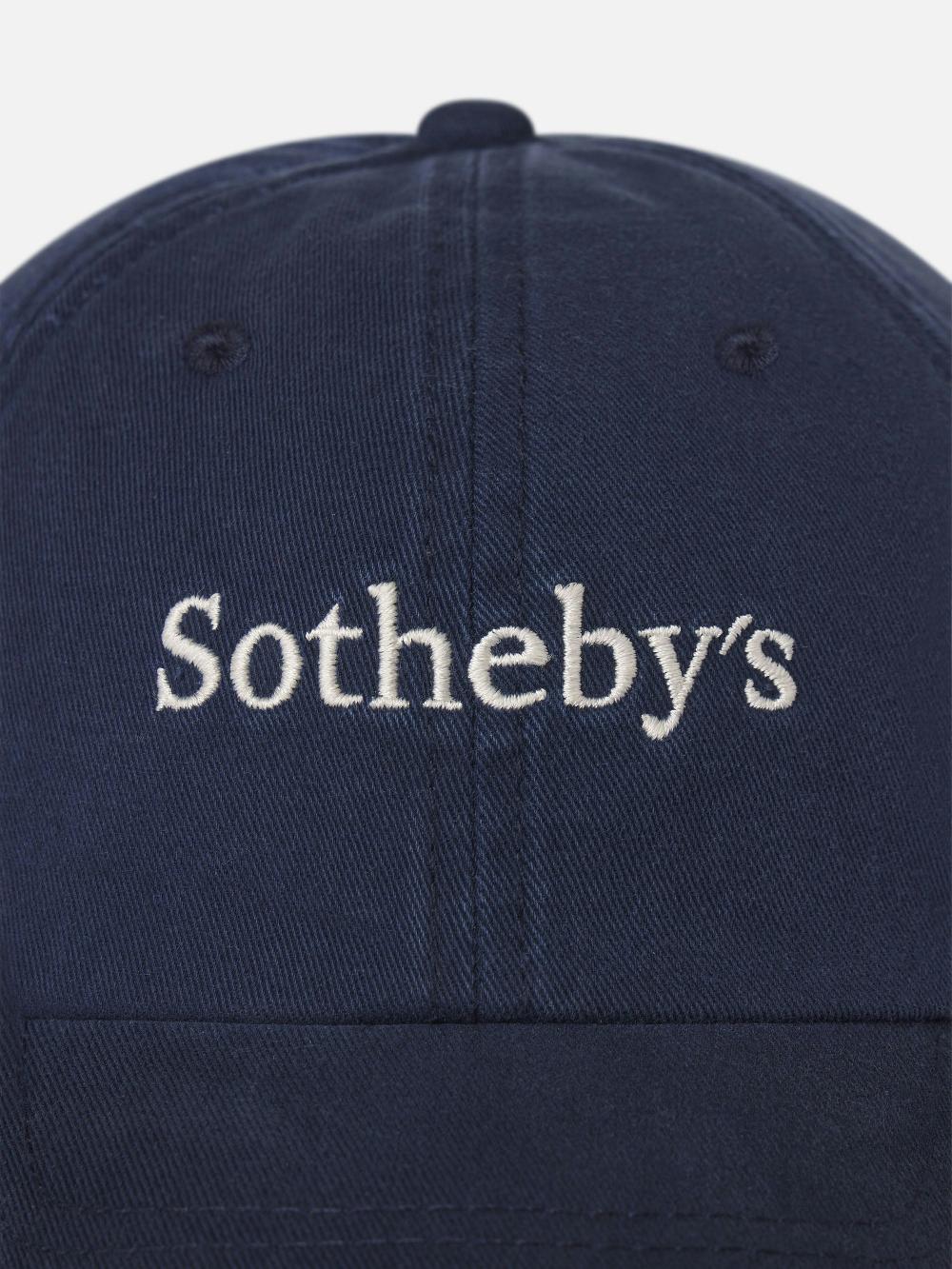 Frame Sotheby's Baseball Cap In Navy