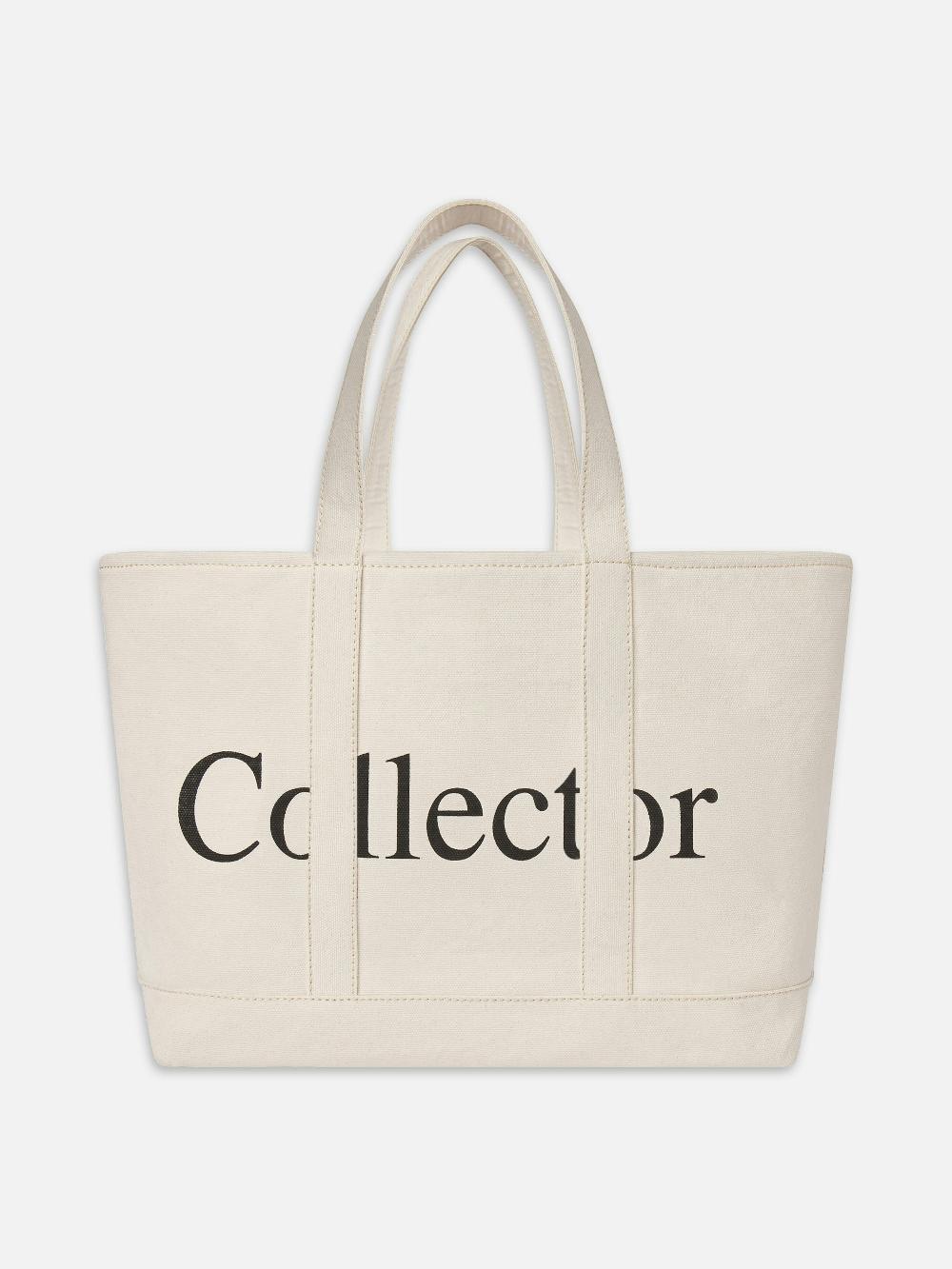 Frame Sotheby's Canvas Tote Bag In Cream